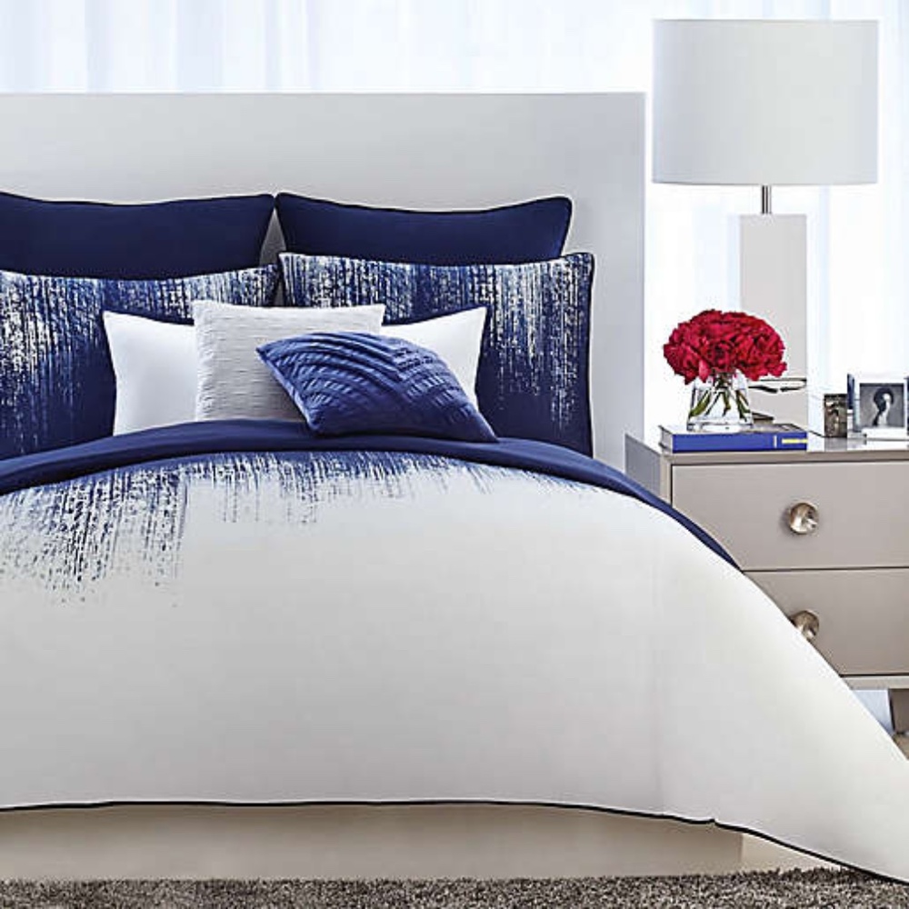 Vince Camuto Lyon Full/Queen 3 Piece Duvet Set Bedding